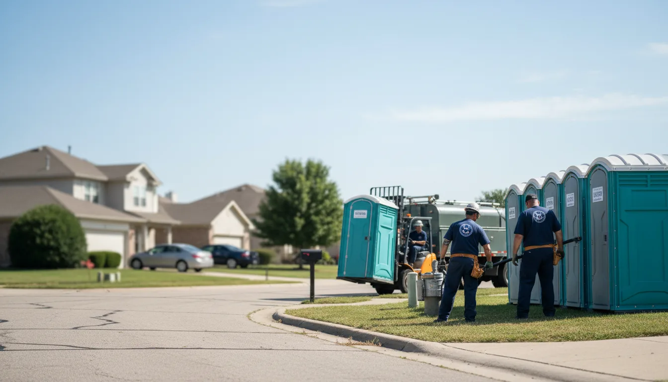 Porta Potty Rental in Pequannock, NJ near me